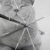 FORMRS Automatic Umbrella, British Shorthair Cat Umbrella Compact Lightweight, Waterproof