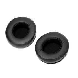 1 Pair Protein Leather Ear Pads Compatible with Audio Technica ATH-M50/Shure SRH440/Koss DJ100/Takstar Ear Pads