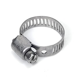 TRUSCO BREEZE Stainless Steel Hose Band, Tightening Diameter Silver 11.0~20.0mm, 10-Piece Set 3706