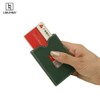 LIULIHUA MINIMALIST Mens Wallet Slim Credit Card Trifold Wallet -
