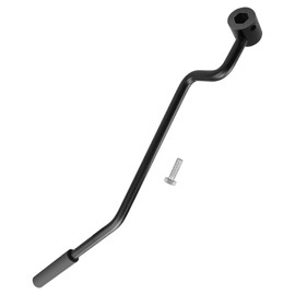 JUFZQO Shifter Conversion Compatible with Honda Rancher Foreman 350 450 500 ES, Manual to Foot Gear Shift Lever, Bypass Malfunctioning Electric Shift, Black