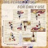 Bencailor 6 Pcs Red Wine Kitchen Towels Decorative Sets Dish