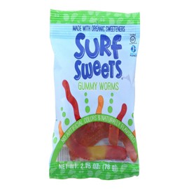 SURF SWEETS Gummy Worms, 2.75 OZ