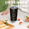 Goiicoln Astrology Tumbler 20oz, Sun and Moon Magic Cup, Travel
