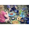 Chimney Sheep Recycled Plastic Reusable Plates Set of 4 Large
