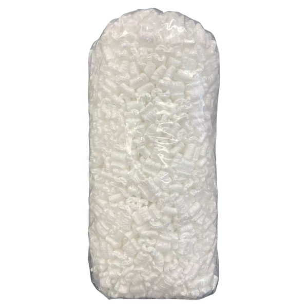 Bubblefast! 1.5 cu. ft. White Anti-Static Packing Peanuts Popcorn made
