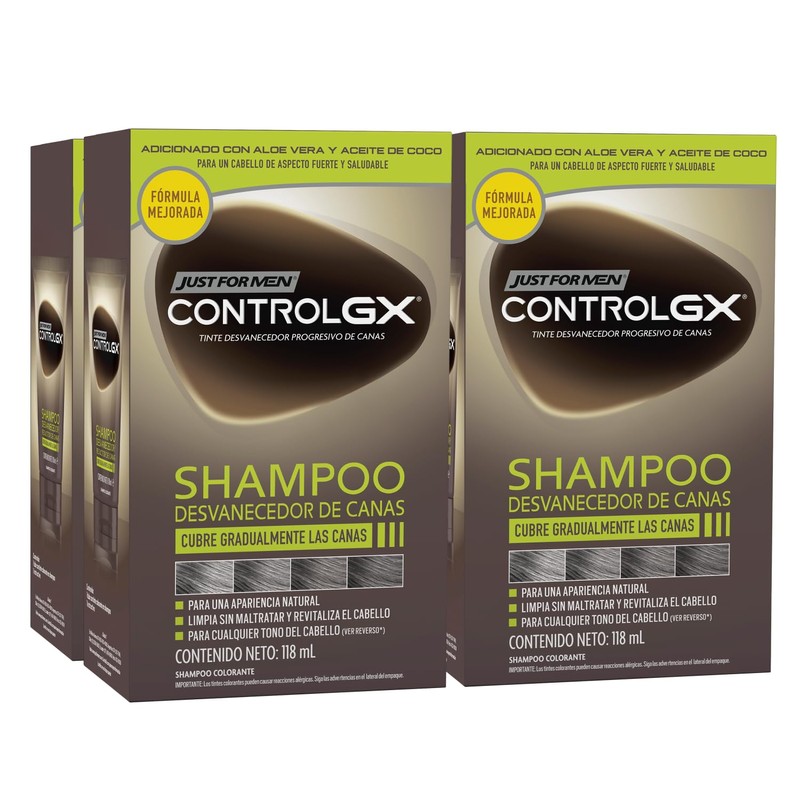Just For Men Kit Shampoo Para Canas, Control GX Shampoo