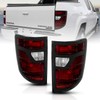 AmeriLite for 2006-2008 Honda Ridgeline Black Bezel Midnight Red OE-Style