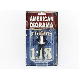 American Diorama - Collectible Miniature Car 38183 Beige/Black
