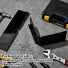 Blulu 4 Pcs Gutter Valley Splash Guards Metal Roofing Gutter