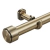 Lwiiom Heavy Duty Curtain Rods,1 1/4" Large Diameter Premium Nonadjustable