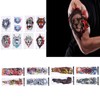 8 Sheets Full Sleeve Temporary Tattoos Stickers Watrproof 8 Sheets