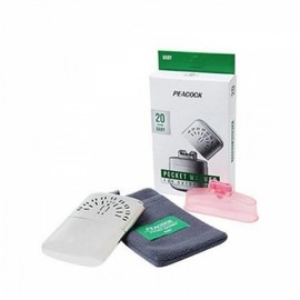 Outdoor activity essential item Peacock BABY pocket warmer hand warmer