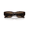 Vogue Eyewear Woman Sunglasses Dark Havana Frame, Dark Brown Lenses,
