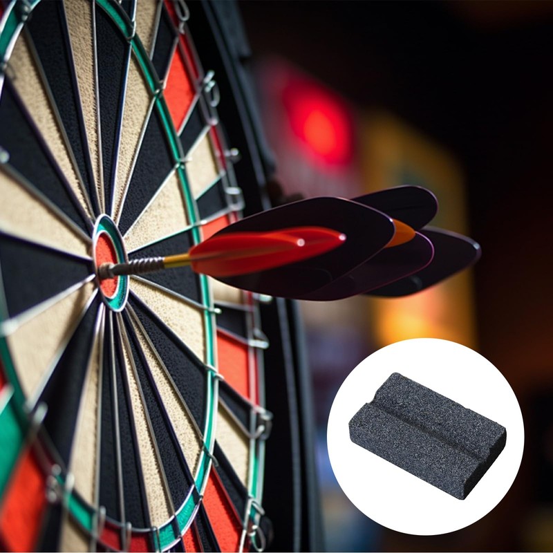 Belligern 8 Pcs Dart Sharpener, V-Shaped V-Sharp Sharpening Stone, Darts