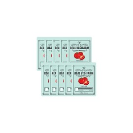 Forderskin Superfood Real Veggie Farm Double Shot Mask 23ml (10 sheets) Tomato / 포더스킨 슈퍼푸드 리얼 베지팜 더블 샷 마스크 23ml (10매) 토마토