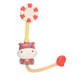 Shower Head Toy Burr Free Safe Cartoon Animal Electric Baby Bathtub Toy with Suction Cups for Boys Girls