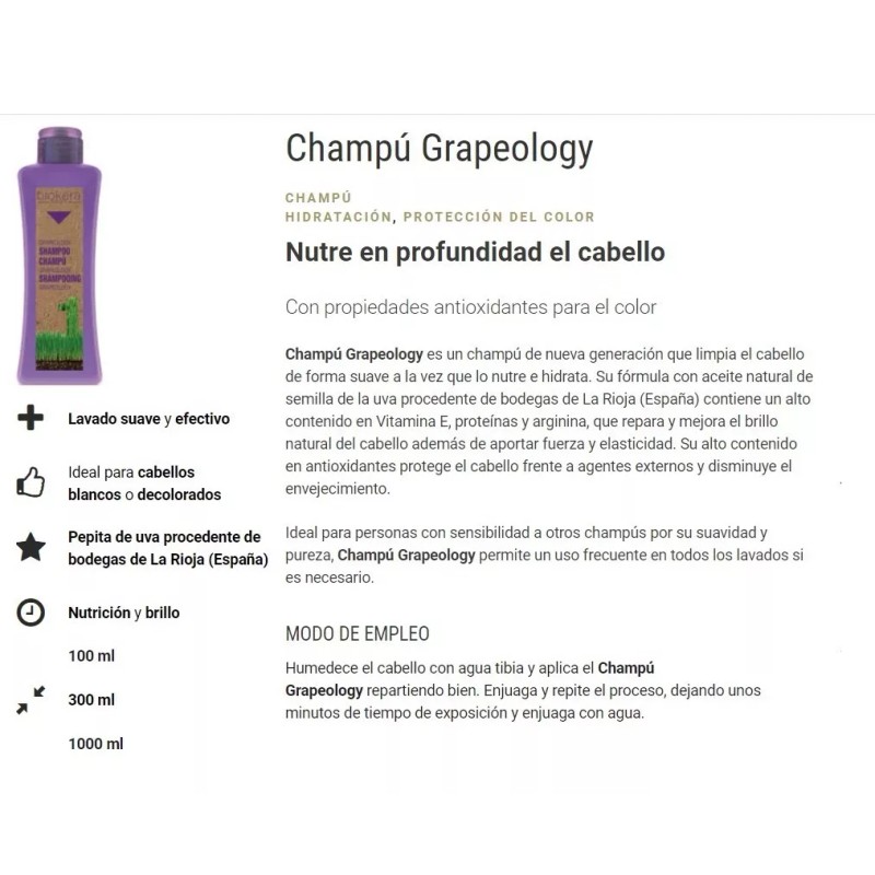 Salerm Kit Grapeology Biokera Salerm Shampooo + Mascarilla + Aceite