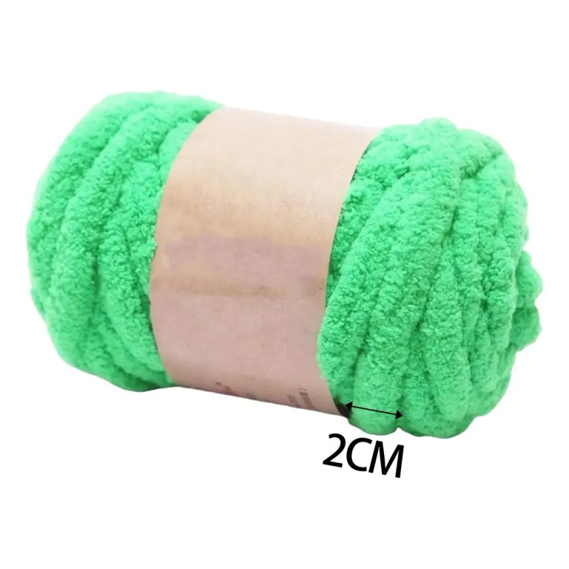 Thick Chunky Yarn Weight Yarn Soft Giant Wool Yarn Green