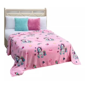 Elefantito  Cobertor Ligero Individual Felicity Unicornio Elefantito