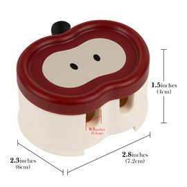 Linkidea 2 Pack Adhesive Manual Toothbrush Holder with Cover, 2 Slots Wallmount Brush Organizer Compatible with Colgate Extra Clean, Reach Essentials