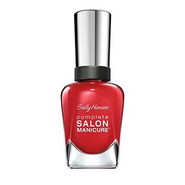 Sally Hansen Complete Salon Manicure Nagellack, Farbe 570, Right Said Red, knalliges rot, 1er Pack (1 x 15 ml)