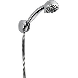 DELTA FAUCET 55436-PK Premium 5-Setting Fixed Wall Mount Hand Shower, Chrome