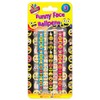 3 Funny face designer pens