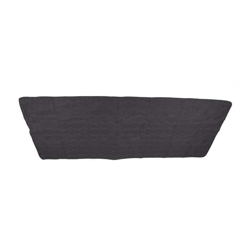 Waterproof Mattress Protector Dark Grey Anti Slip Honeycomb Large Size