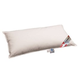betten-traum-land 100% Canadian Goose Down Pillow Soft with 400 g Filling Weight 40 x 80 cm