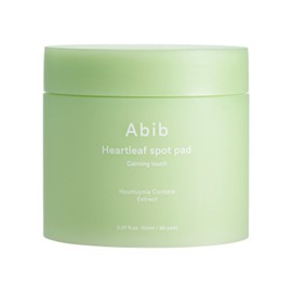ABIB - Heartleaf Spot Pad Calming Touch - 80 Almohadillas Calmantes con Extracto de Houttuynia Cordata - Hidratación y Cuidado Diario para Piel Sensible - 150 ml