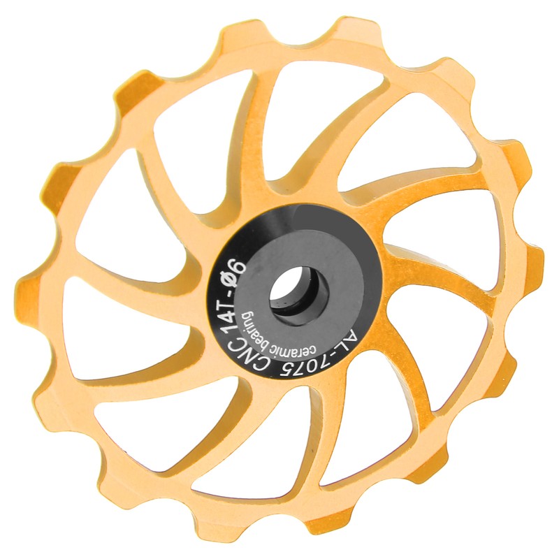 Cycling Bicycle Rear Pulley Bike Guide Roller Pulley Parts 14T