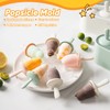 Popsicle Mold Set 4 Pieces Homemade Silicone Popsicle Maker Easy
