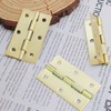 Murtenze 24 Pack 2.5 Inch Door Hinges - Gold Butt