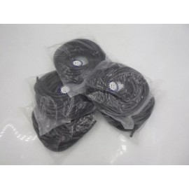 XHF 5PK 33' PE x  5/16" Black Polyethylene Spiral Cable/Wire Wrap