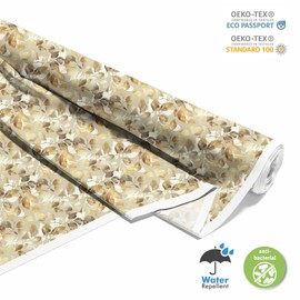 HEKO PANELS Stoff Oxford Wasserdichte Meterware Canvas Polyester Stoff Zum Nähen Nähstoffe Dekostoffe Wasserabweisend Blickdicht Frau 1 Meter 155 x 100 cm