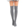 Crazy Chick® New Girls Over The Knee Plain Microfiber Socks