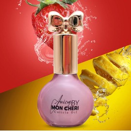 Juicy By Mon Cheri Cuticle Oil Nail (Strawberry Lemonade) Moisturizing, Hydrating Repairs dry cracked nails and cuticles 10ml Mothers Day gift for Mom