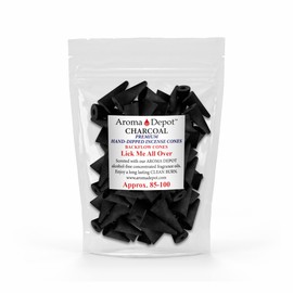2'' Lick Me All Over Backflow Charcoal Incense Cones (Approx. 45-50)