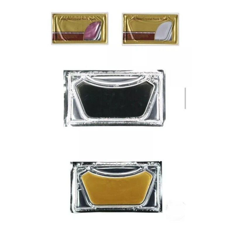 Máscarilla Crystal Mask Colágeno Para Cuello 12 Pza