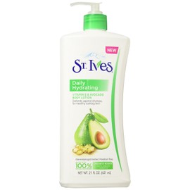 St. Ives Daily Hydrating Body Lotion Vitamin E 21 oz (Pack of 2)