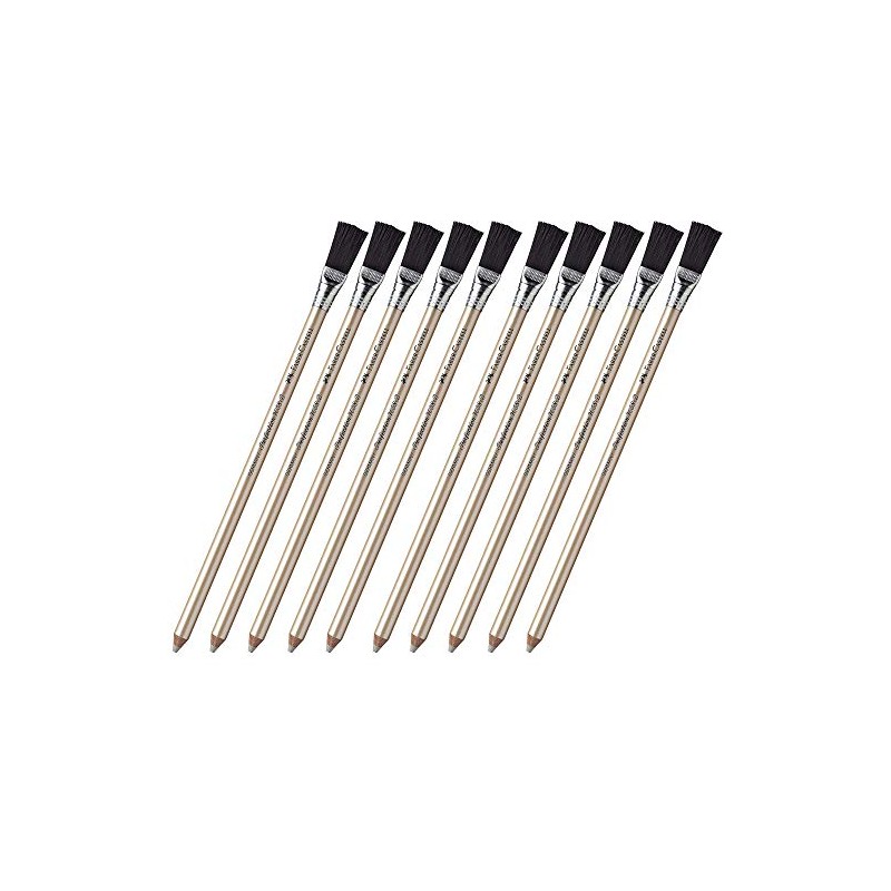 Faber-Castell Perfection Eraser Pen (10 x 7058B with Brush)
