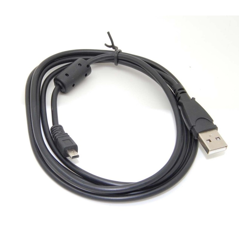 FocalTop 3FT Black USB Cable for Olympus FE-26 FE-280 (Camera