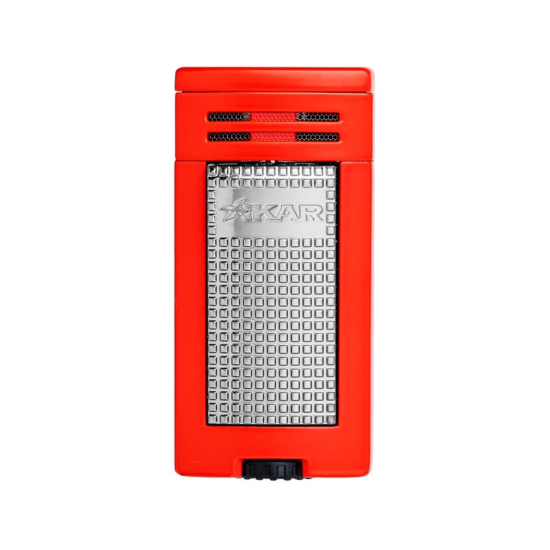 XIKAR® Ion Double-Jet Flame Cigar Lighter. with Textured trigger button