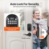 VEVOR Keyless Entry Door Lock with Handle, Electronic Keypad Entry
