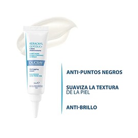 Ducray Keracnyl Glycolic+, Crema Anti Acné, Piel Grasa, 30ml