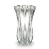 Mikasa Celebrations Blossom Crystal Vase, 12-Inch Tall, Elegant Cut Glass