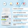 Puregen Labs Selenium 200 mcg Yeast Free Essential Mineral -