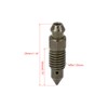 F FIERCE CYCLE Metal Dark Green Motorcycle Banjo Bolts M8x1.25mm