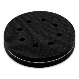 GLADFRESIT 2PCS Soft Sponge Interface Pad, Grinding Machine Polishing Buffering 8 Holes Soft Pad Electric Self-Vacuum Polishing Machines and Sanding Machines